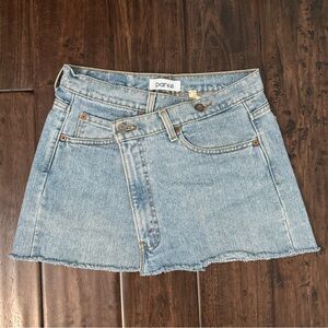 Parke crossover mini skirt